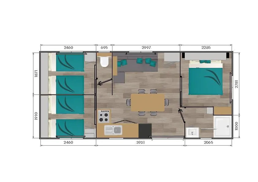 Complexe Les 4 Saisons Hotel Oust